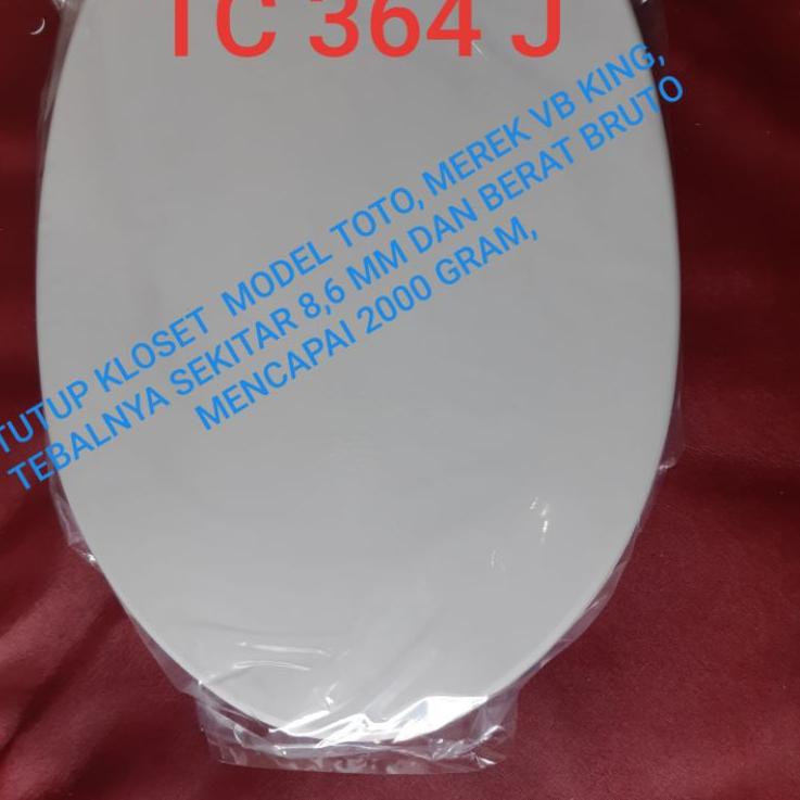 fC Tutup kloset TC364, buat kloset cw420, cw421, cw660, cw633, cw516 dll id Diskon Promo