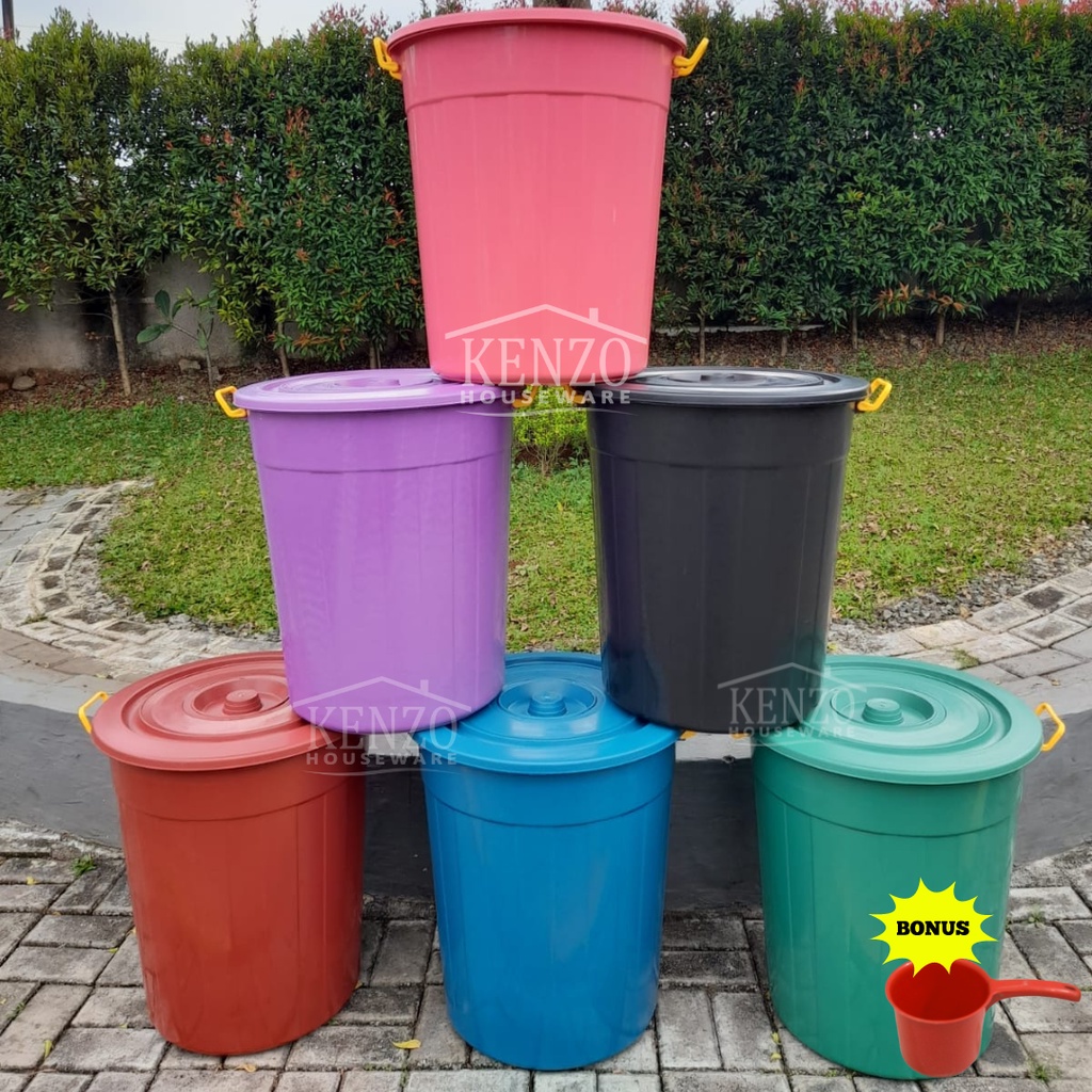 EMBER PLASTIK AIR 80 LITER / GENTONG BAK MANDI / TONG AIR PLASTIK CUCI