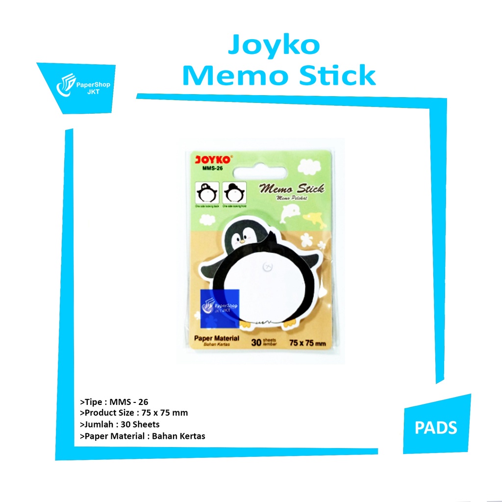 

JOYKO - Memo Stick Animal Tempel MMS-26 - Pad