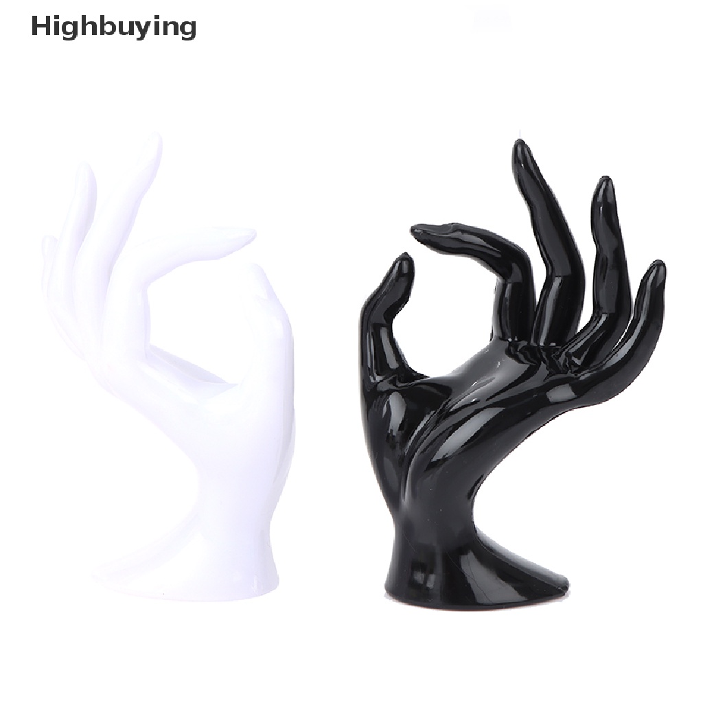 Hbid Resin Ok Gesture Finger Glove Cincin Display Perhiasan Stand Rumah Tempat Perhiasan Glory