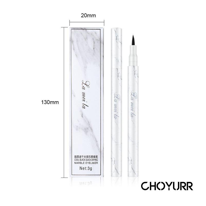 【COD】Eyeliner Warna Hitam Anti Air Tahan Lama Eyeliner Pensil Cair Non-noda Smooth Korean Import-CH