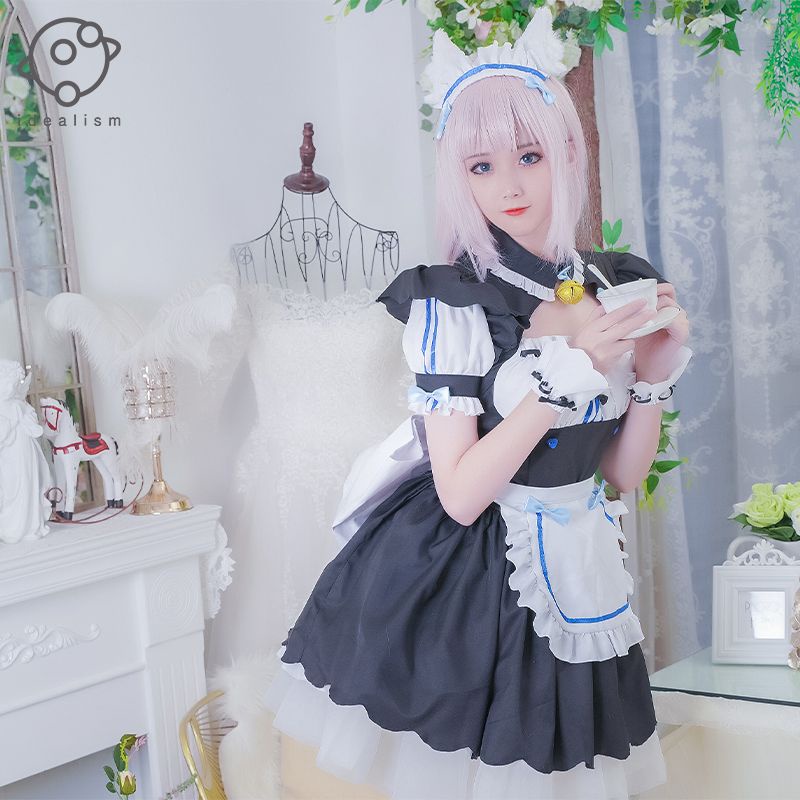 ✨ READY ✨ Idealism - Nekopara Chocola Vanilla Neko Maid Costume Cosplay