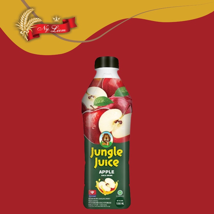 JUNGLE JUICE Apple / Jus Apel 500 mL