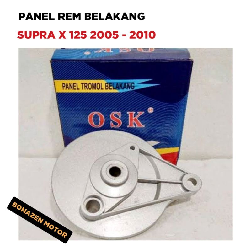 Panel Rem Belakang Supra X 125 Lama 2005 2006 2007 2008 2009 2010 / Tutup Tromol Belakang As Paha