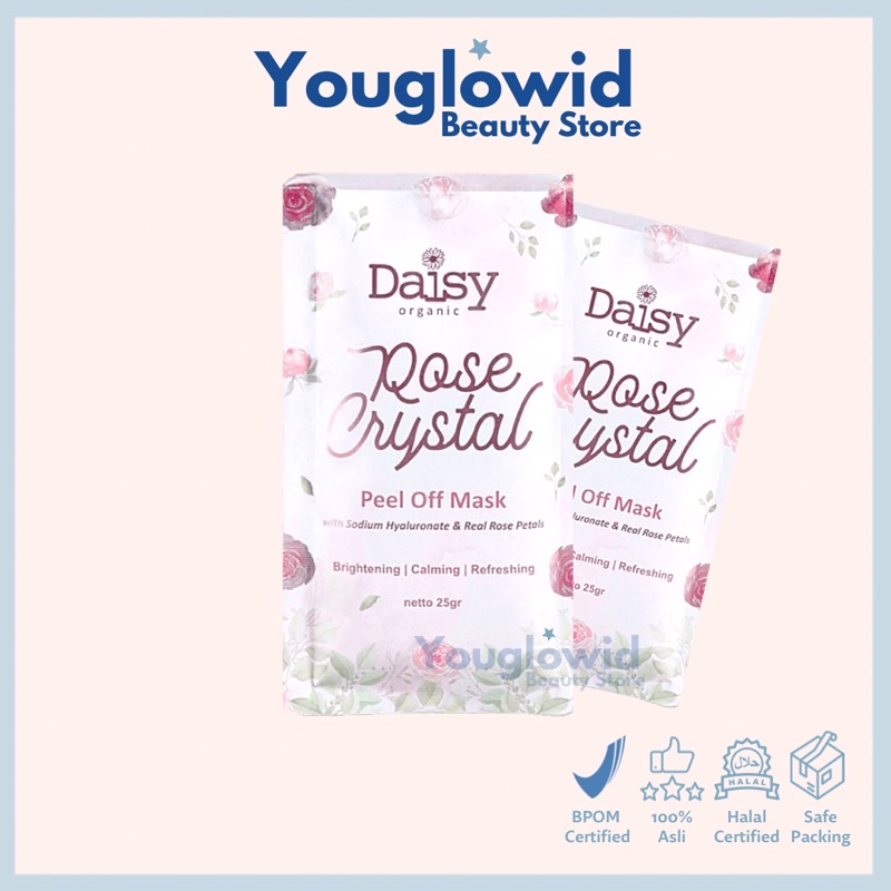 DAISY ORGANIC Masker Wajah Organik PeelOff Travellsize