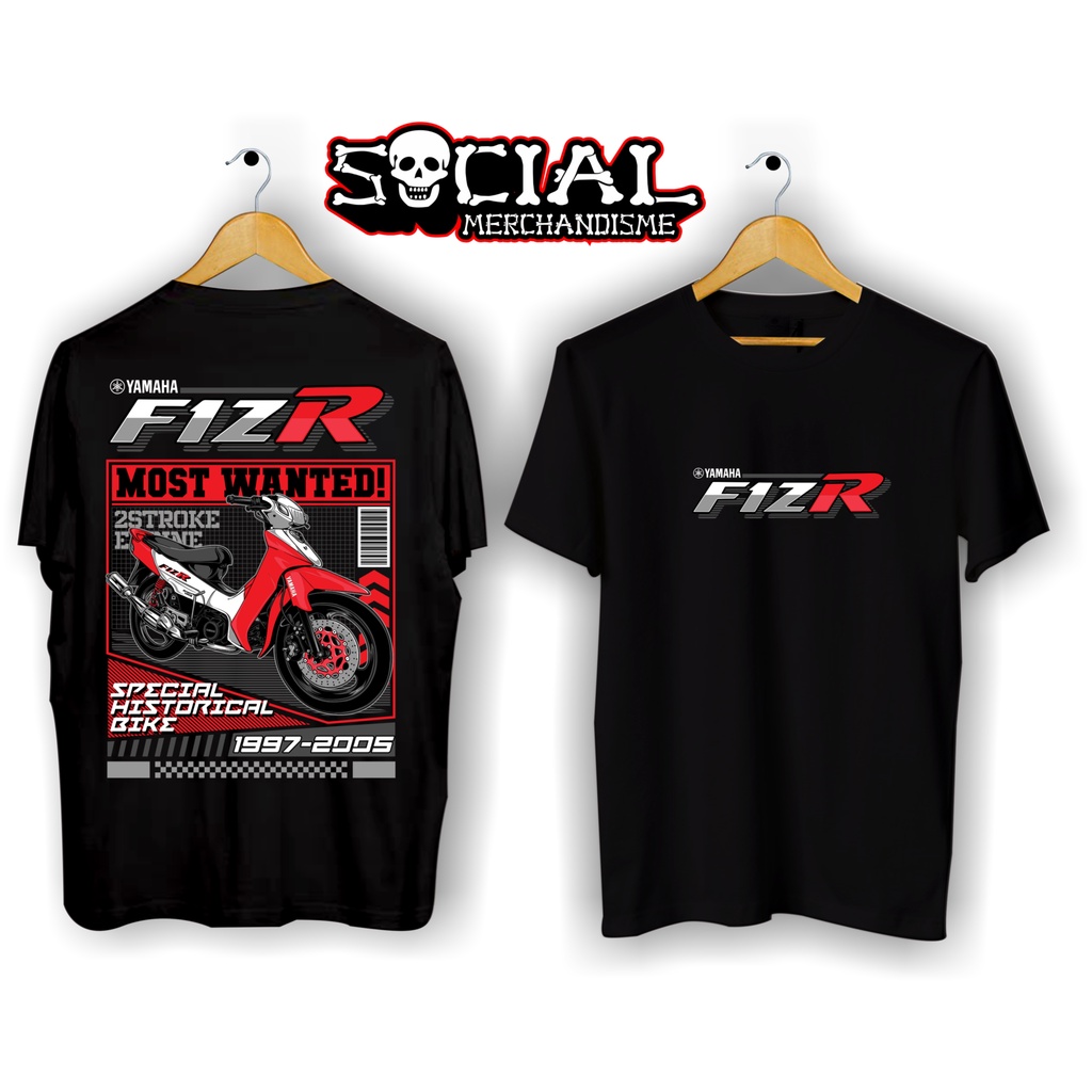 KAOS RACING FIZ R/SUZUKI/DISTRO/HITAM/POLOS