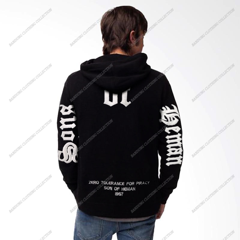 Sweater Hoodie Pria Song Of Heman - Black Hoodie Kekinian Size M L XL XXL / Hoodie unisex Bordir Sherfa Terbaru