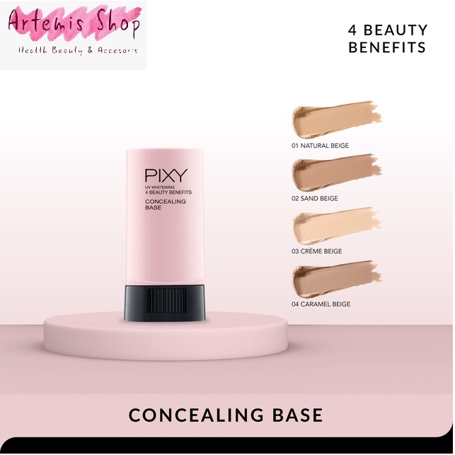 PIXY UV Whitening Concealing Base SPF35 PA+++ 9gr