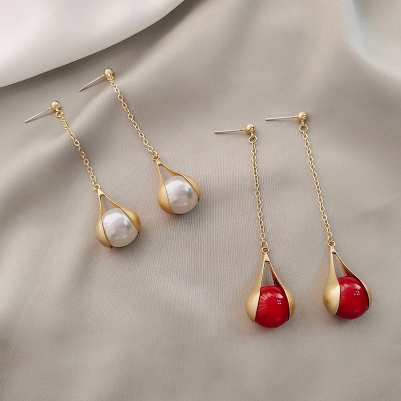 Anting Shell Pecah Bulat/Wanita Desain Perhiasan Fashion Korea Anting Pribadi