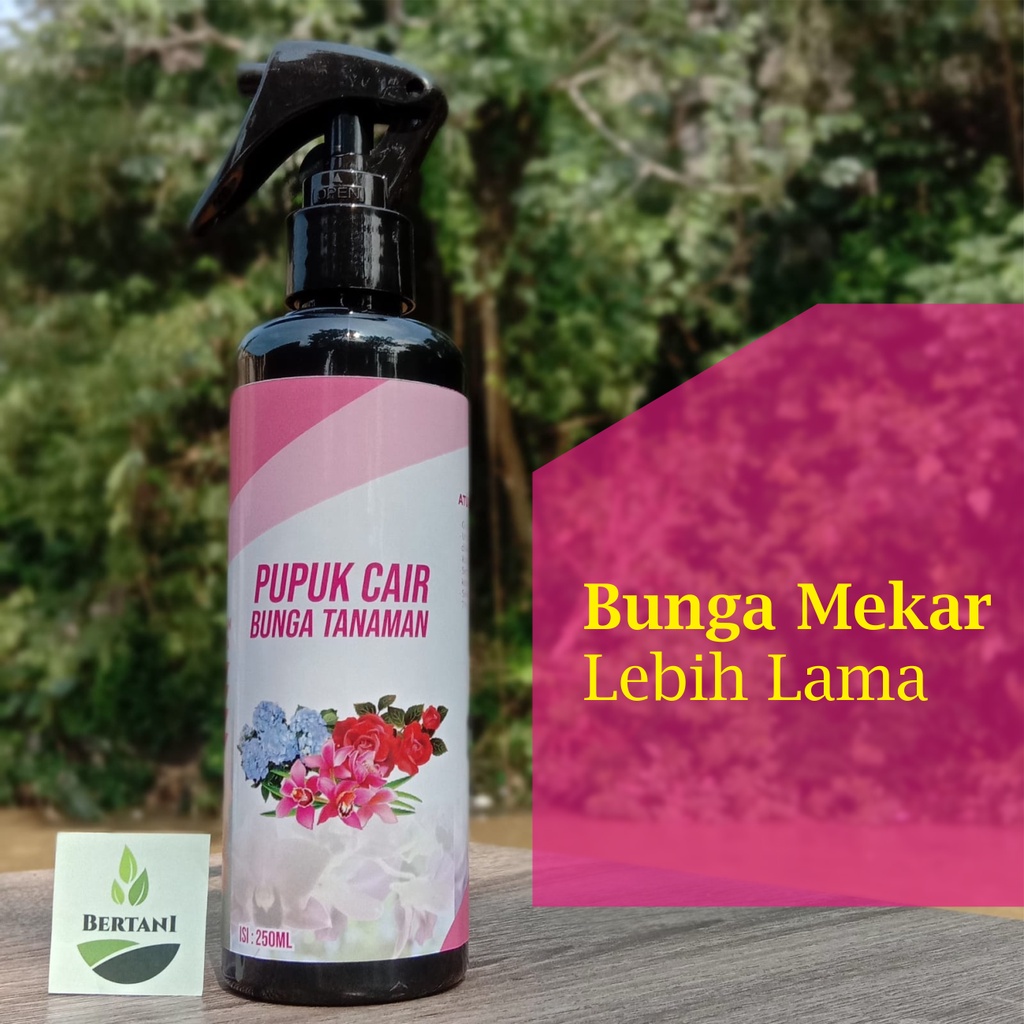 Pupuk Bunga Aglonema Mawar Anggrek Bougenville 250ml | Memicu Pertumbuhan Bunga Serentak