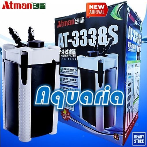:::::::] Atman AT-3338S Aquarium/Aquascape External Canister Filter