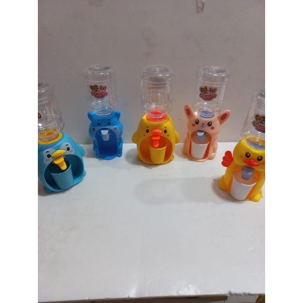 Mini dispenser mainan anak - premium dispenser galon - galon karakter