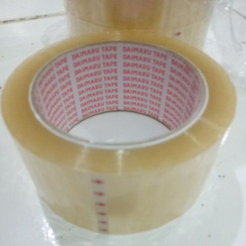 

Lakban Daimaru Tape Isolasi Bening 2 inch x 90 Yard