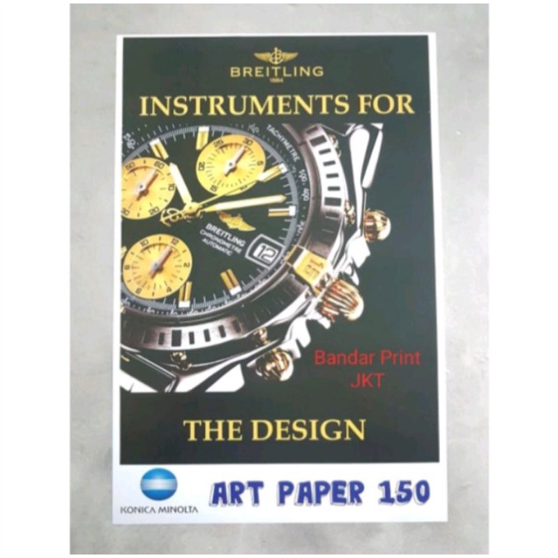

Digital Print A3+ Cetak Art Paper 150 1 Sisi + Potong Biasa