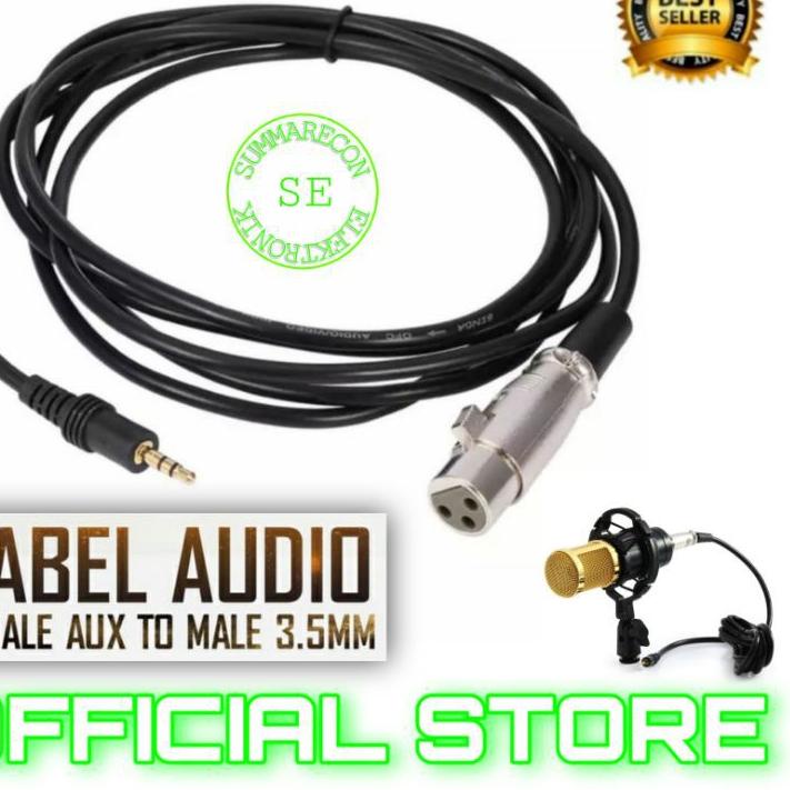 Promo mic kabel condenser bm 800 youtuber bigo live recording ★fmhღ