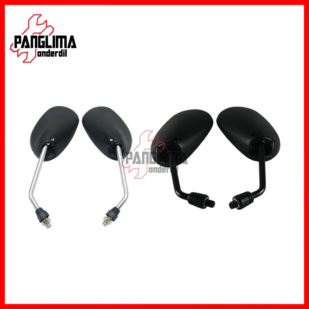 Spion Standar Semua Jenis Motor Honda Drat Kanan Model Grand Sepion-Kaca-Mirror Beat Lama-FI-eSP-eSP/Supra/Revo /Scoopy/Spacy/Blade/Megapro/Win/Karisma/Legenda/Prima