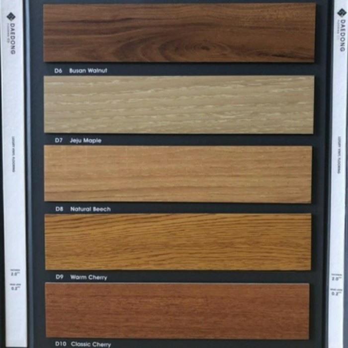 Lantai Lantai Vinyl Daedong Tebal 2Mm
