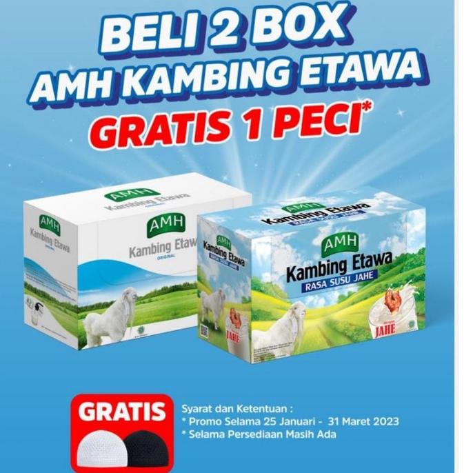 

『Perdana』 AMH KAMBING ETAWA ORIGINAL / SUSU ETAWA VANILA ORIGINAL / SUSU KAMBING AMH HARGA/BOX ISI 10 SACHET