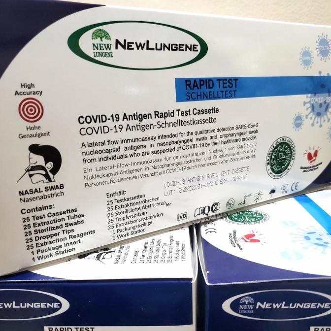 Promo New Lungene Omicron Antigen isi 25 Test