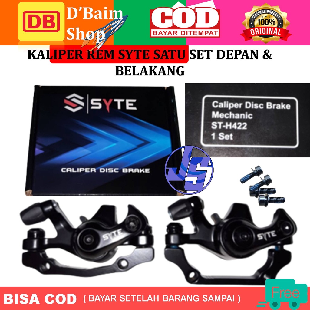 Caliper Rem Discbrake Cakram Kaliper Disc Brake Sepeda Syte ST-H422