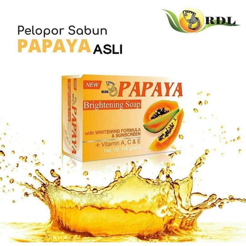 SABUN PAPAYA RDL // PT DWI MITRA ARTHA// 135gram