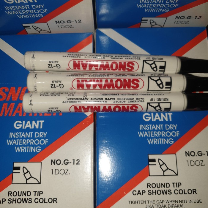 

Snowman G 12 Black
