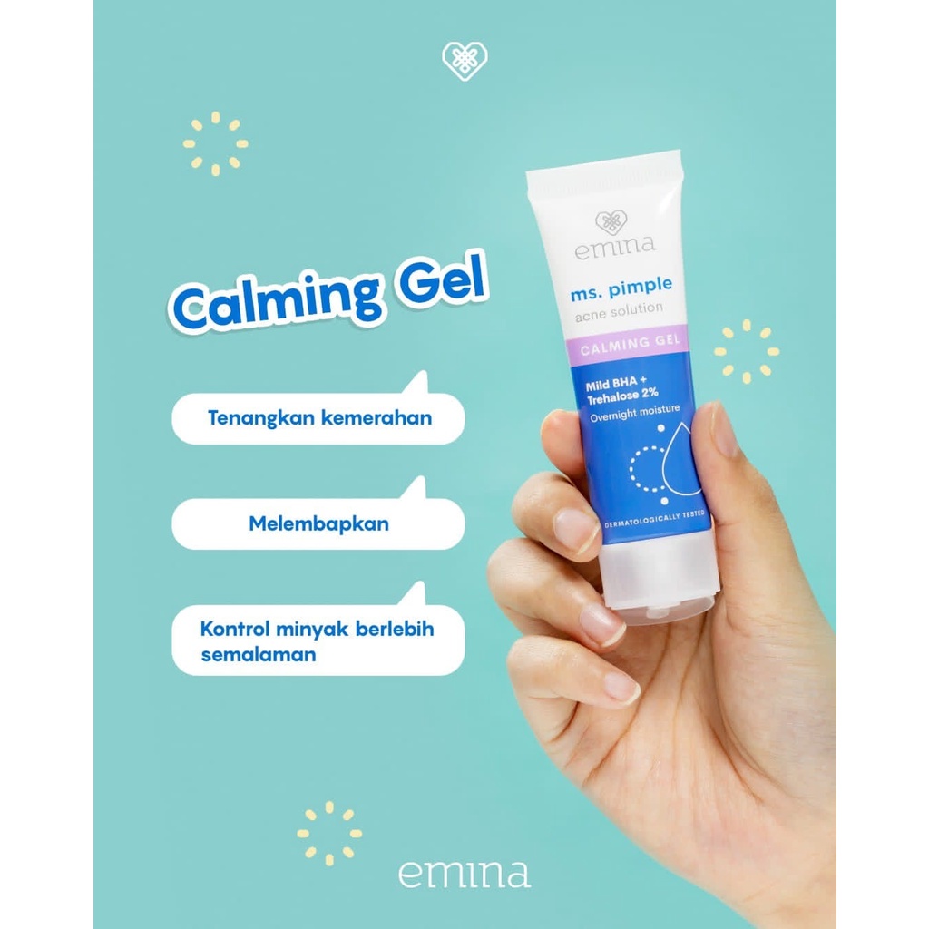 (BISA COD) Paket Emina MS Pimplle Untuk Jerawat 3 PCS