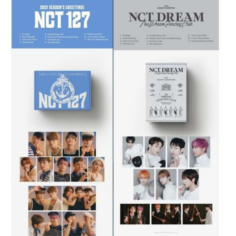 Season Greeting NCT DREAM,NCT 127