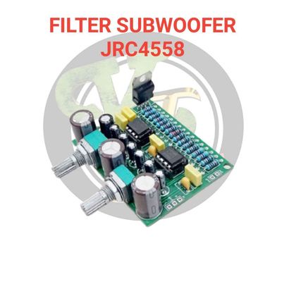 SOUND SYSTEM MODULE || FILTER SUBWOFFER || JRC4558