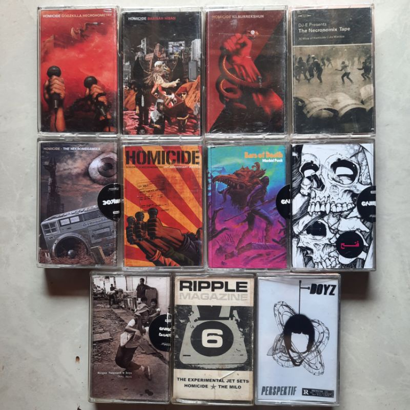 KASET PiTA HOMiCiDE BARS OF DEATH MORGUE VANGUARD DOYZ (SEPAKET)