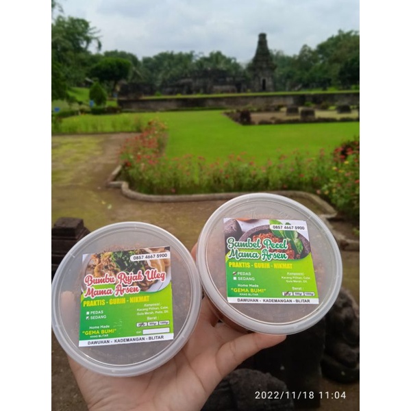 

kemasan 1kg sambel pecel khas BLITAR