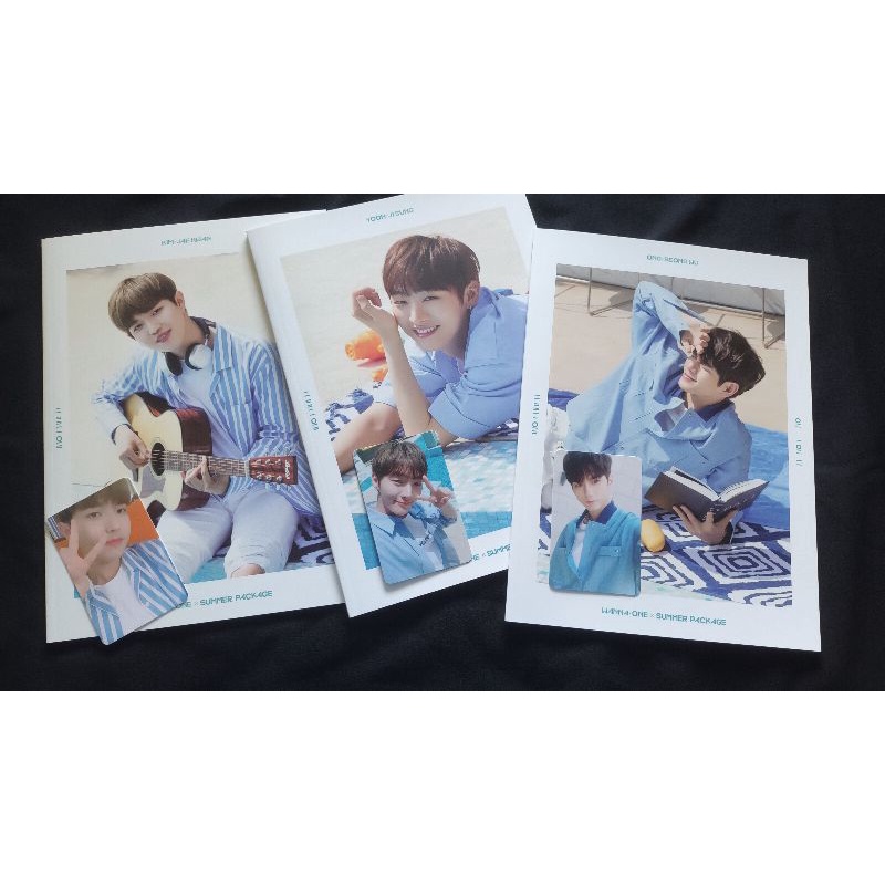Wannaone summer package photocard