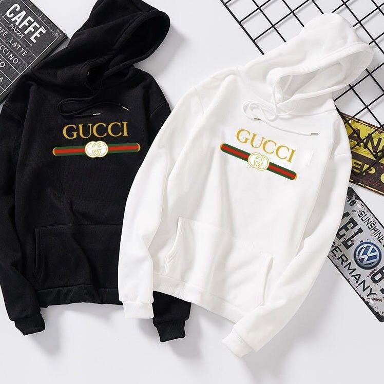 12.12 SALE JAKET HOODIE GUCCI FASHION BRANDED PRIA WANITA BAHAN COTTON FLEECE READY S M L XL XXL 