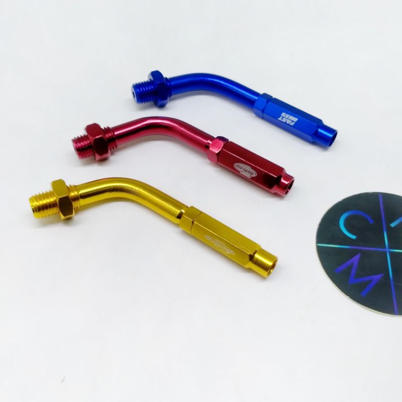[READY STOCK] SETELAN L GAS CNC WARNA MOTOR UNIVERSAL / stelan L gas spontan cnc warna thailand harga per buah thai look