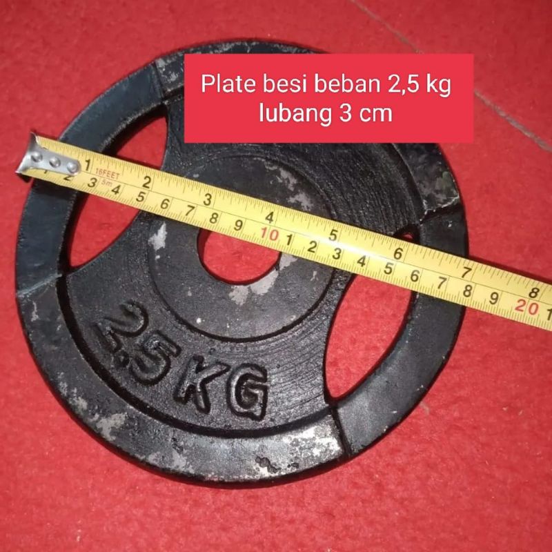 Plate besi UK.1,25kg-20 kg
