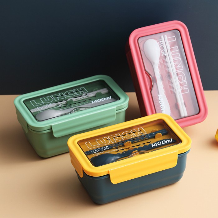 ><><><] Tempat Makanan Plastik / Lunch Box Korea / Kotak Makan Plastik Mika
