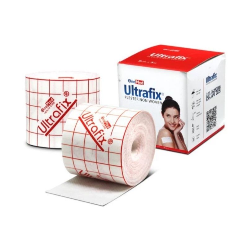 Ultrafix 5cm x 5m Onemed Ultrafix Plester Luka Plester Perban