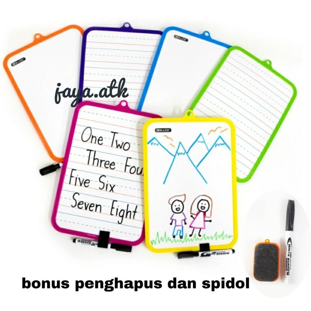 

E0CRS7797 PAPAN TULIS WHITEBOARD KECIL MINI ANAK PAPAN TULIS WHITEBOARD ANAK PAPAN TULIS 2 SISI