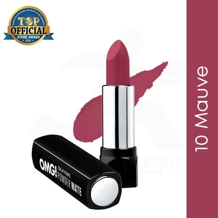 SILKYGIRL OMG Powder Matte Lipcolor 10 Mauve