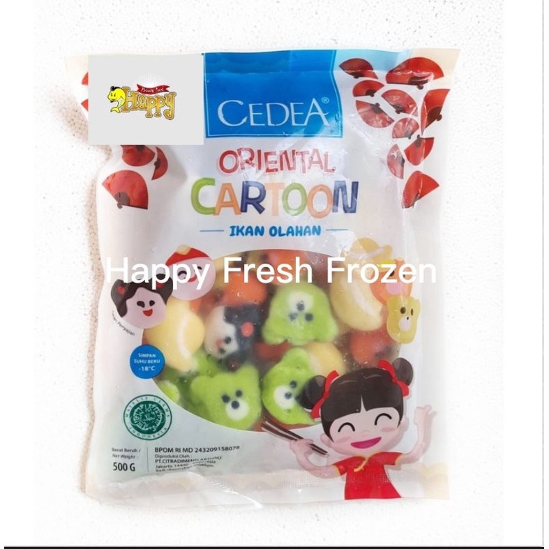 

Cedea Oriental Cartoon Beku Frozen 500 gr