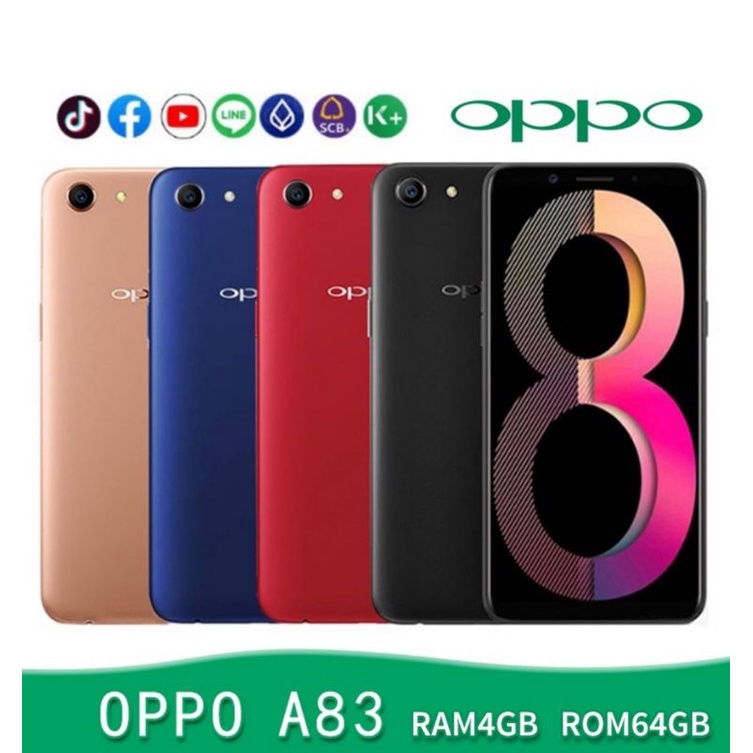 OPPO A83 ORI RAM 6/128 BARU FULLSET GARANSI 1TAHUN SEGEL IPS LCD 6,53inchi KAMERA SINGLE 13mp