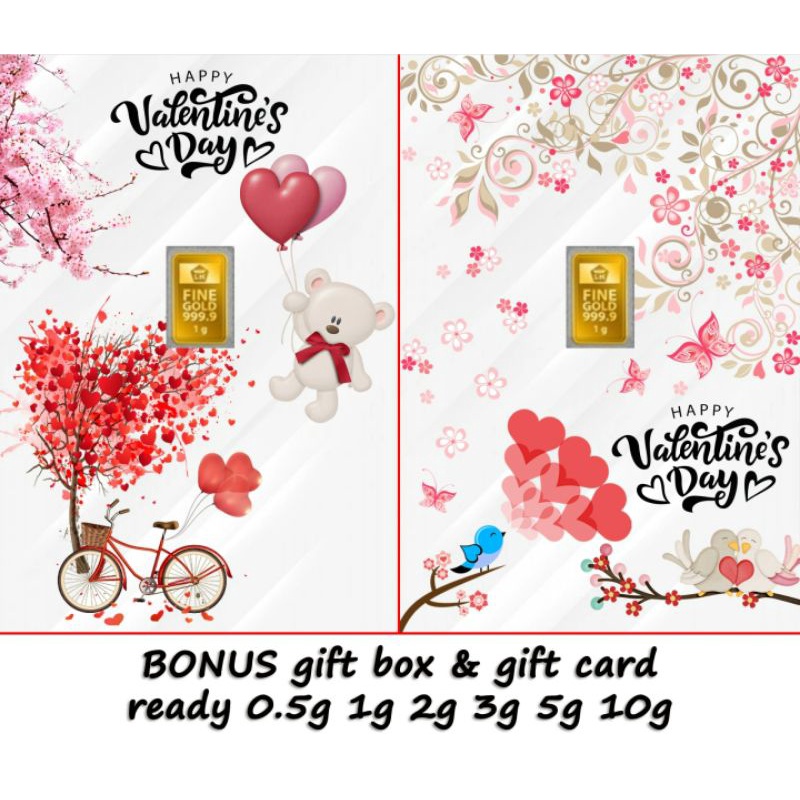 LM Emas Antam Hampers Happy Valentine Gift Series Custom