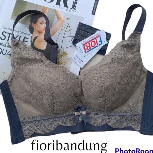 PROMO FIORI Bra GEMMA | Bra ¾ Cup Tanpa Kawat Busa Tebal | Bra Kait 4
