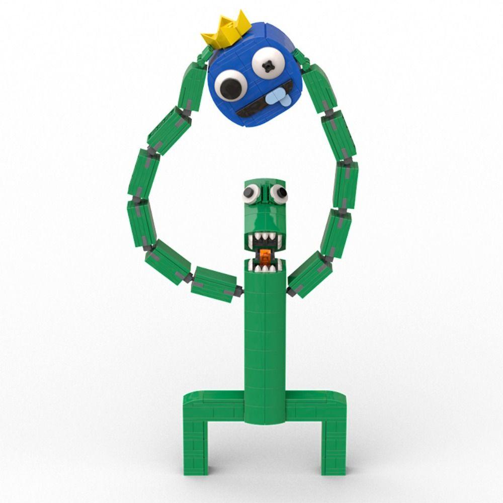 Needway Rainbowe Friends Building Blocks Mainan Anak Batu Bata Mainan Anime Game Dekorasi Rumah Model Mainan Ro-blox Rainbow Friends Edukasi Rainbow Friends Angka Mainan