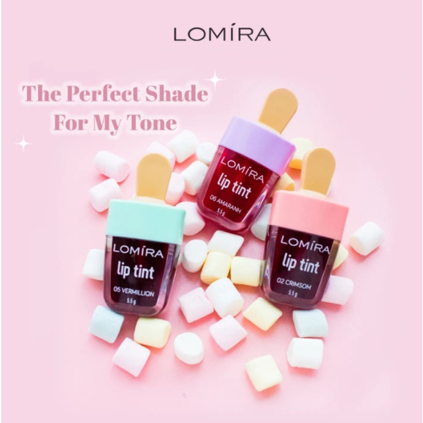 LOMIRA LIP TINT - PEWARNA BIBIR MURAH