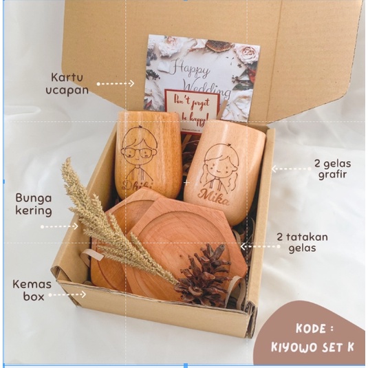 

Kiyowo set / FREE UKIR GRAFIR NAMA / parcel lebaran / /hampers lebaran / Kado Pernikahan / Hampers Wedding / Kado Ultah / Kado Wisuda / Hadiah Aesthetic / Hampers Ultah / Hampers Unik / Wedding Gift / Kado Birthday / Kado natal / Parcel / Hampers Natal