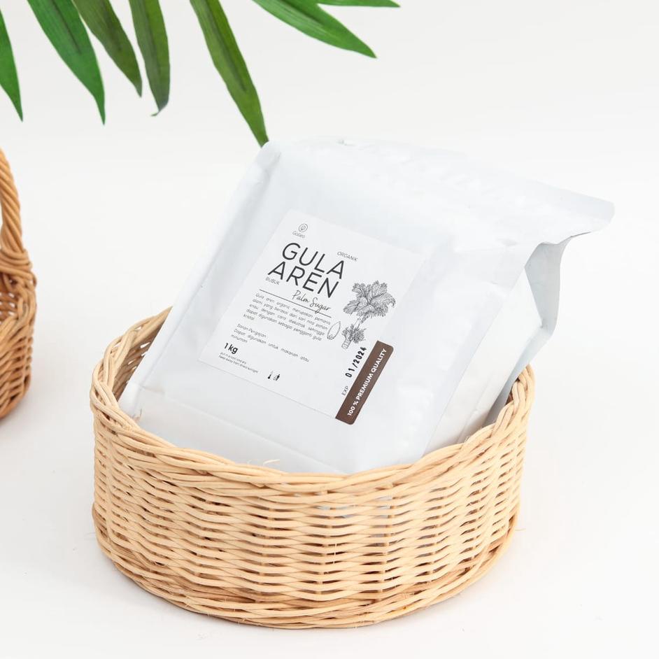 

3NY♠ Gula Aren Bubuk Organik Palm Sugar 1 Kg Asli 100% Tanpa Campuran Terkini