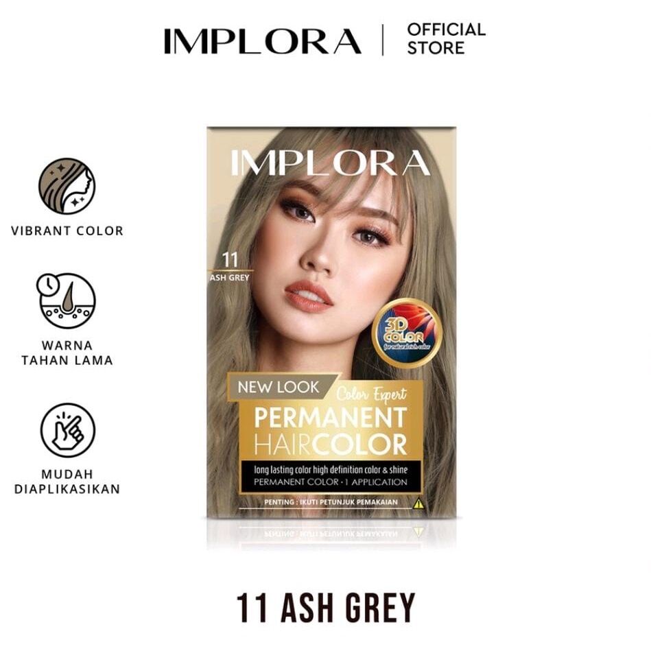 Implora Semir Rambut hair color/IMPLORA New Permanent Hair Color/Hair coloring