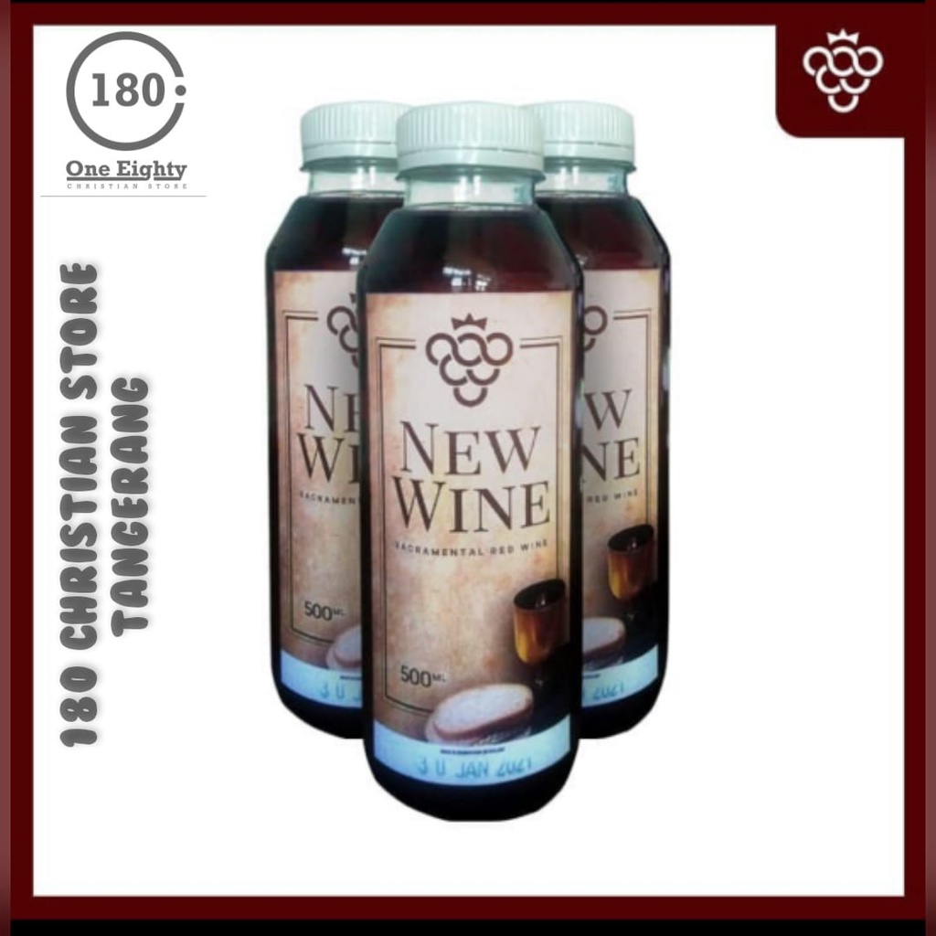 

Anggur Perjamuan Kudus Botol - Isi 500 ml