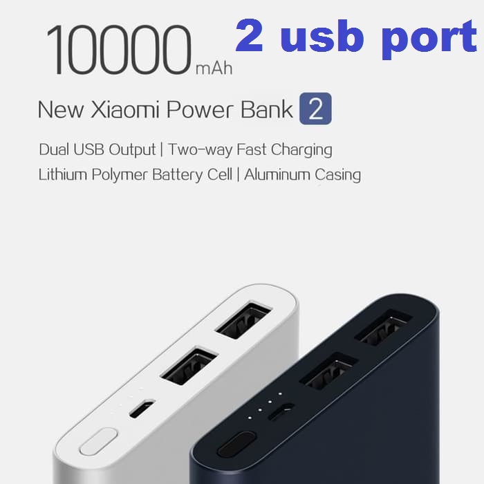 POWERBANK XIAOMI MI PRO 2 10.000 MAH FAST CHARGING ORIGINAL